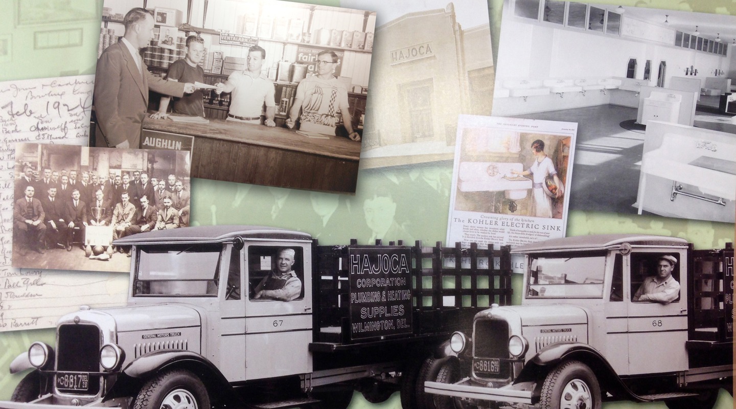 Hajoca's history collage
